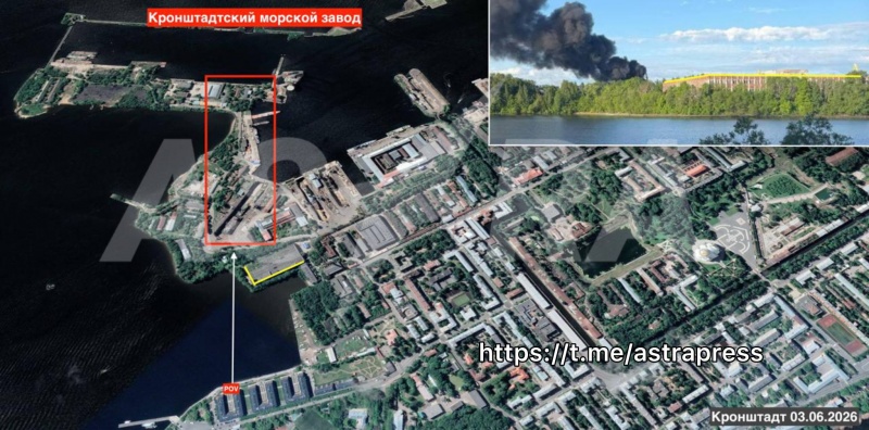 Ukraine strikes Russian naval vessels in key fortress city near St. Petersburg