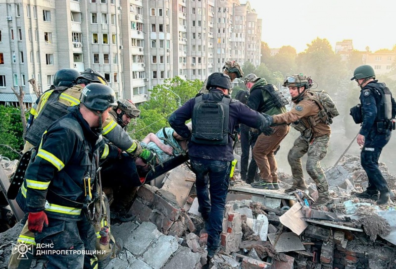 Food storage facility and logistics terminal hit in Russian attack on Dnipro on day of mourning
