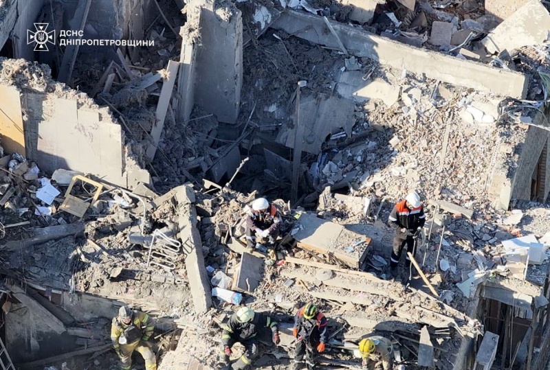Food storage facility and logistics terminal hit in Russian attack on Dnipro on day of mourning