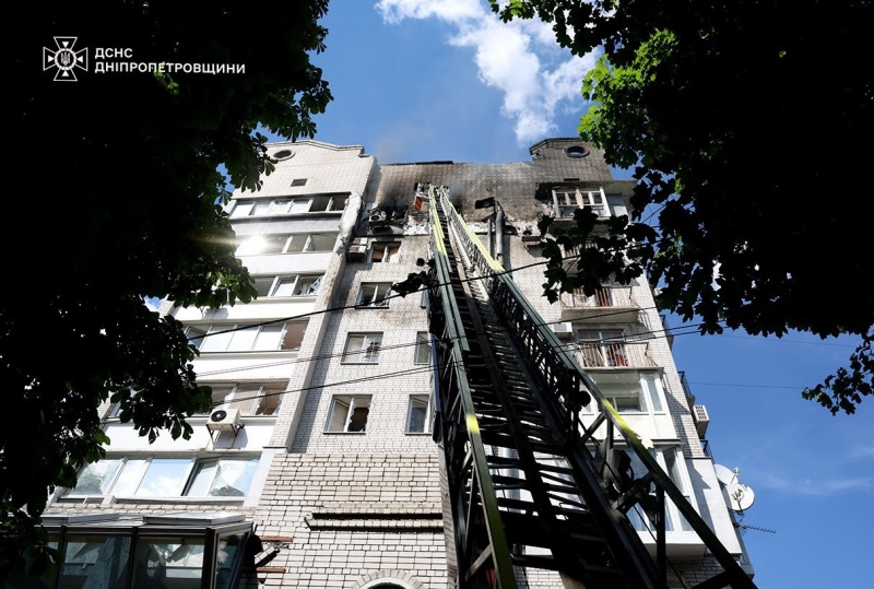 Food storage facility and logistics terminal hit in Russian attack on Dnipro on day of mourning