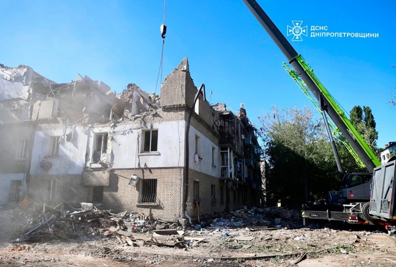 Food storage facility and logistics terminal hit in Russian attack on Dnipro on day of mourning
