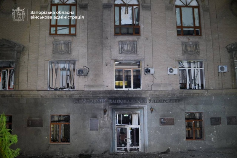 Zaporizhzhia hit hard as Russian attack kills civilians and destroys homes and mall