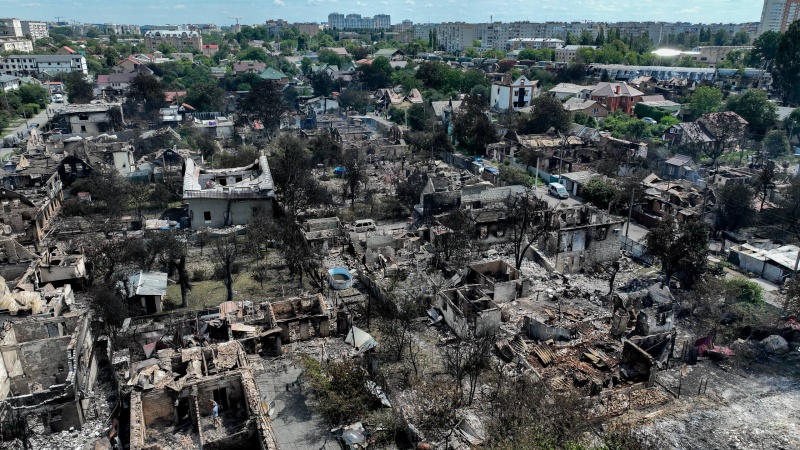 Russian strike leaves Vyshneve shattered as death toll climbs