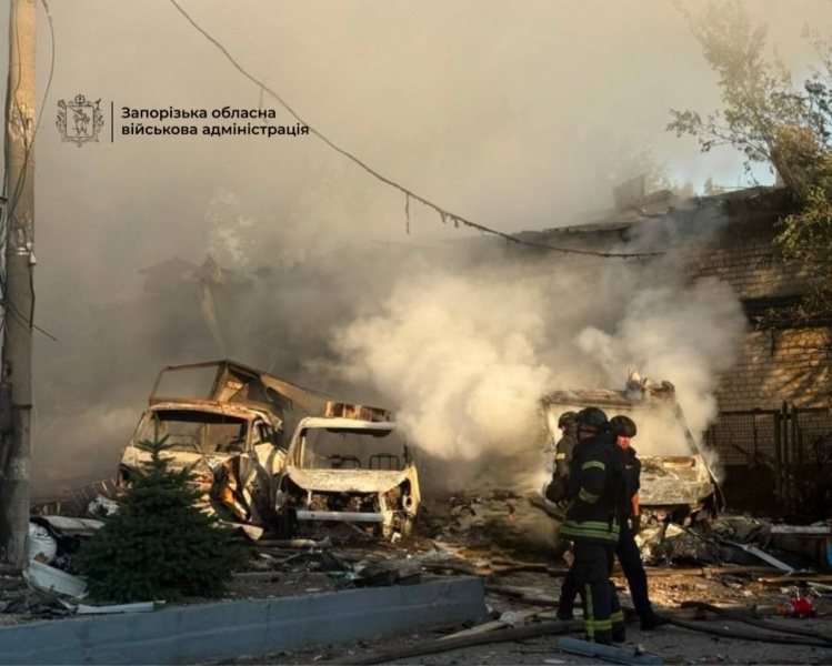 Russia strikes Ukraine's Zaporizhzhia, leaving thousands without power