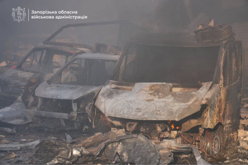 Russia strikes Ukraine's Zaporizhzhia, leaving thousands without power