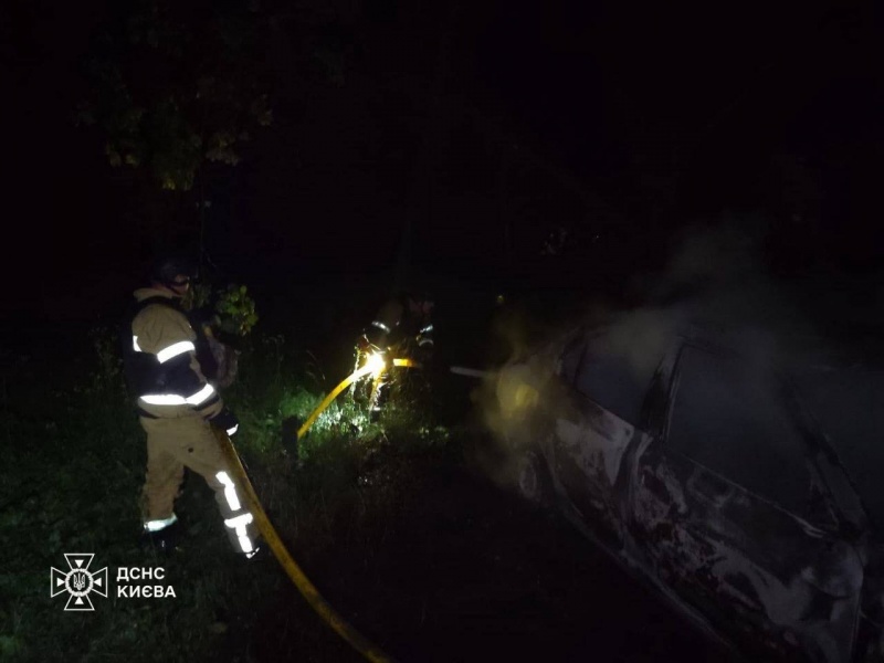 Russian attack damages boarding school in Kyiv, sparks fires