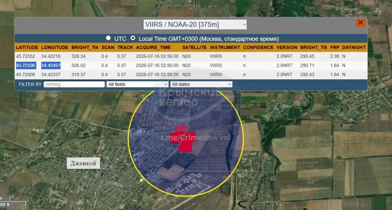 Drone attack sparks fires near two gas stations in Crimea