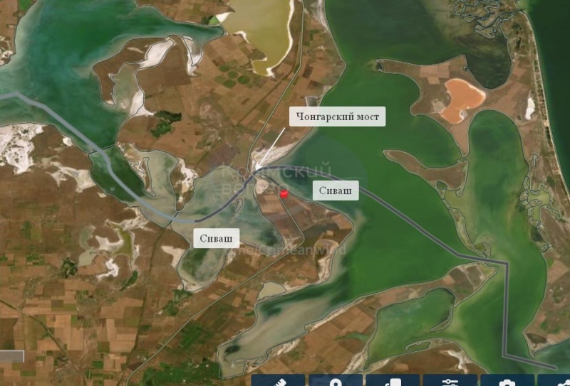 Drone attack sparks fires near two gas stations in Crimea