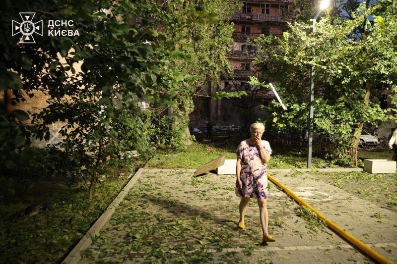 Russian attack on Kyiv kills one, injures several as homes and mall are hit
