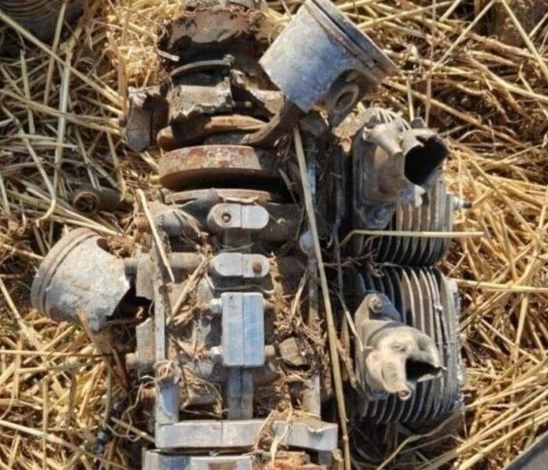 Russian Shahed drone debris found in Moldova: Footage