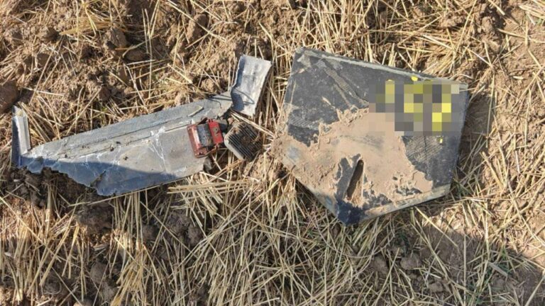 Russian Shahed drone debris found in Moldova: Footage
