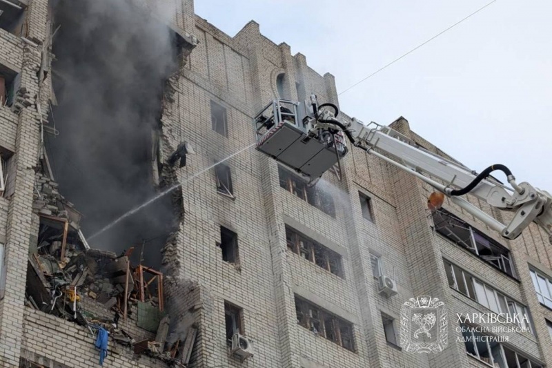 Number of people injured in Russian strike on Kharkiv rises, including child