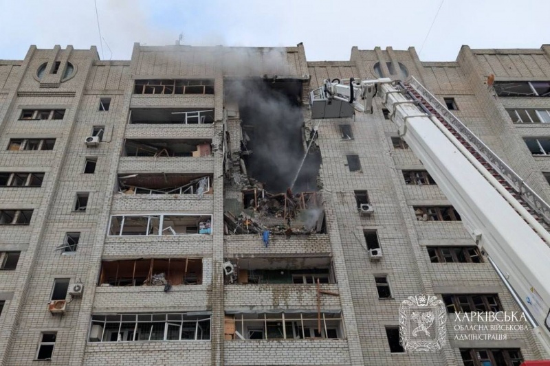 Number of people injured in Russian strike on Kharkiv rises, including child
