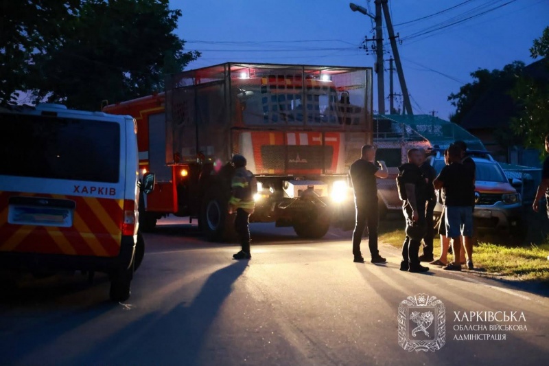 Russian strike kills 3 people in Kharkiv suburb