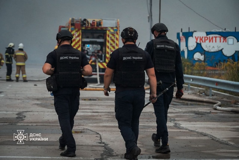 14 hours of air sirens: Emergency service reveals aftermath of Russian attack on Kyiv region