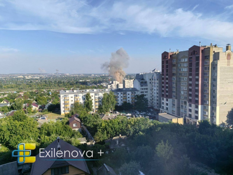 Missile strike hits Belgorod, setting logistics warehouses ablaze