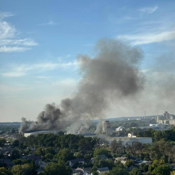 Missile strike hits Belgorod, setting logistics warehouses ablaze
