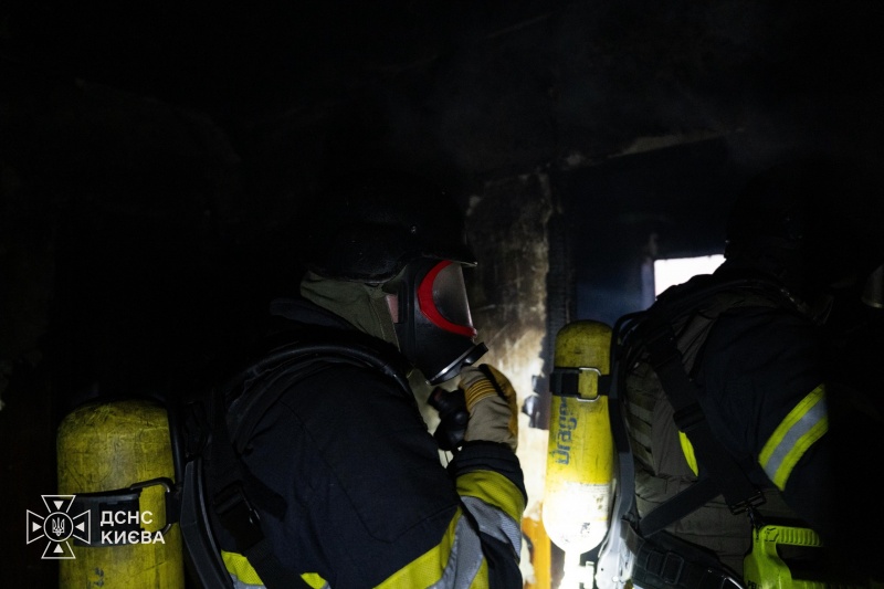 Three people injured in Russian strike on Kyiv high-rise: Footage of aftermath