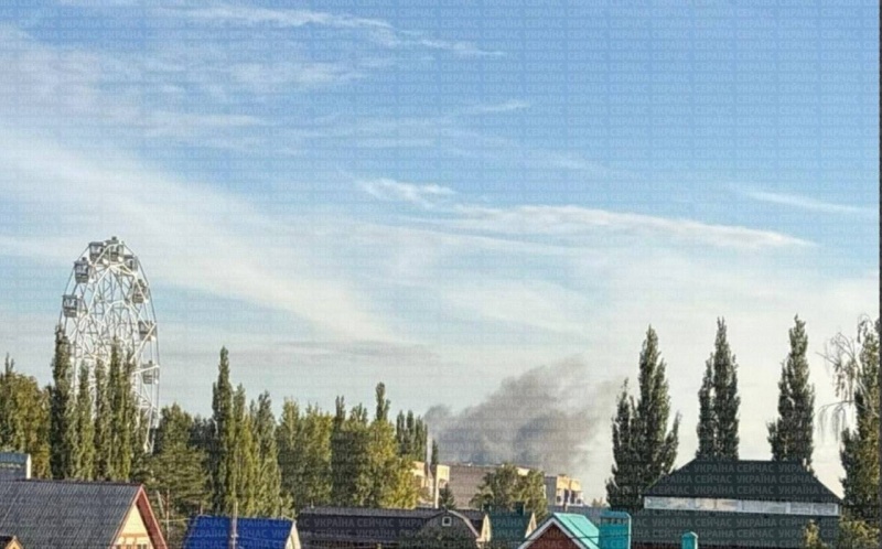 Drone attacks spark fires at Russian oil depot and chemical plant