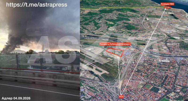 Drone attacks spark fires at Russian oil depot and chemical plant