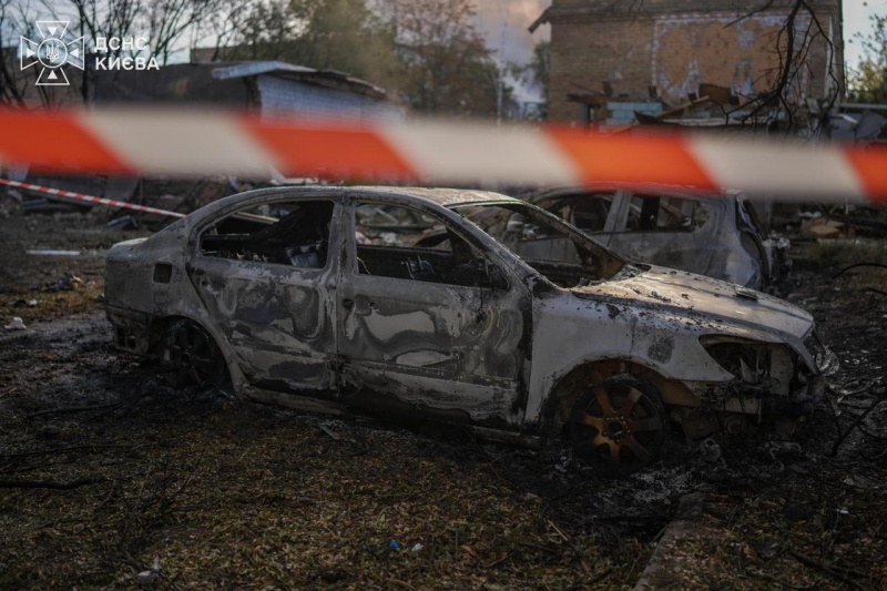 Russian attack on Kyiv kills 2 and injures 16, damages more than 50 sites