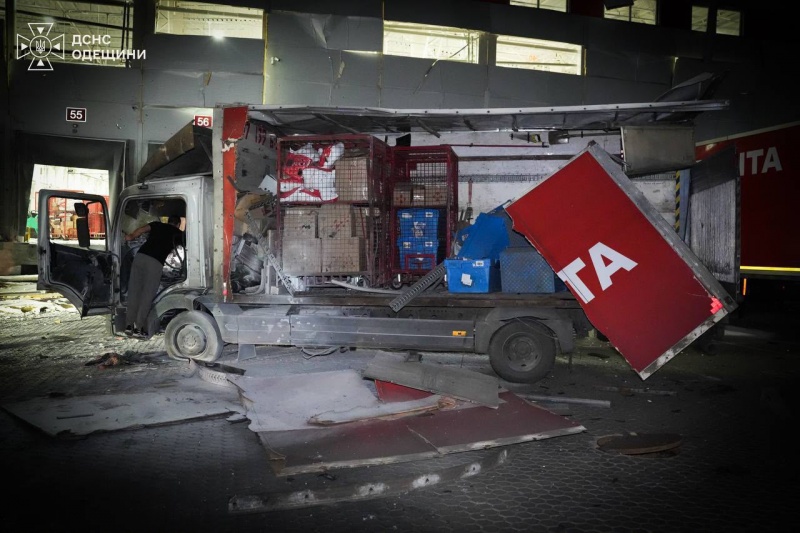 Russia targets Odesa supply infrastructure, leaving two wounded