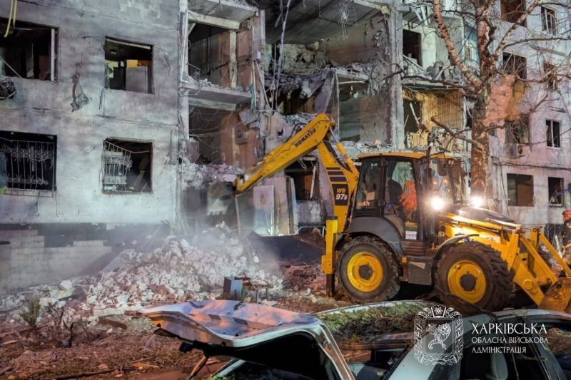 Russian glide bomb strike on Ukraine's Kharkiv injures 22, including 8 children