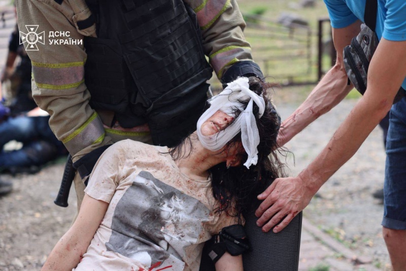 Russia targets Kharkiv children’s railway with guided bomb: Aftermath