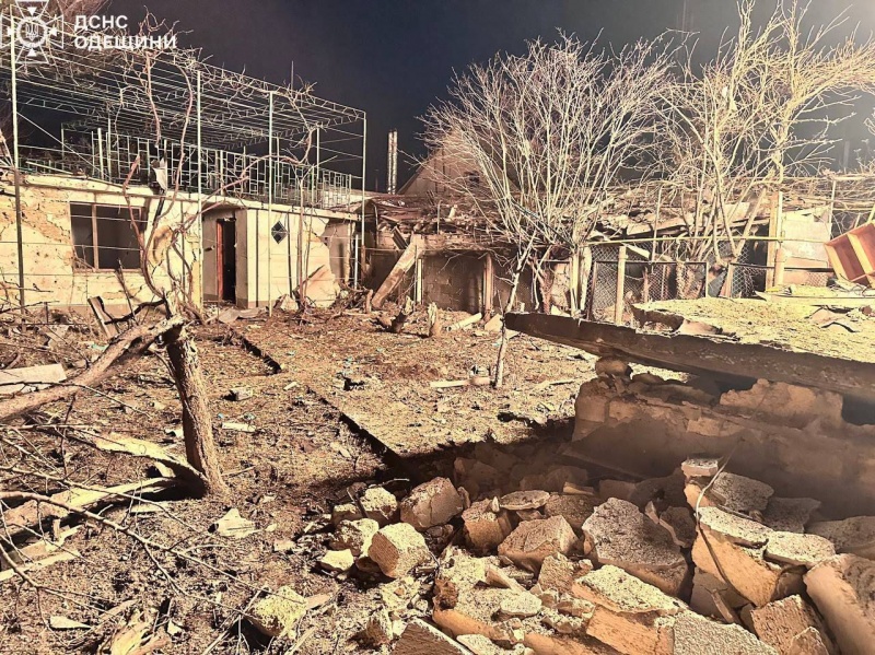 Russian forces strike Odesa region overnight — fires sparked, houses damaged