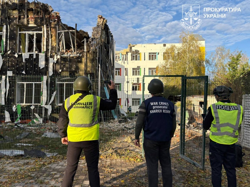 Russian strike hits Chuhuiv, child injured