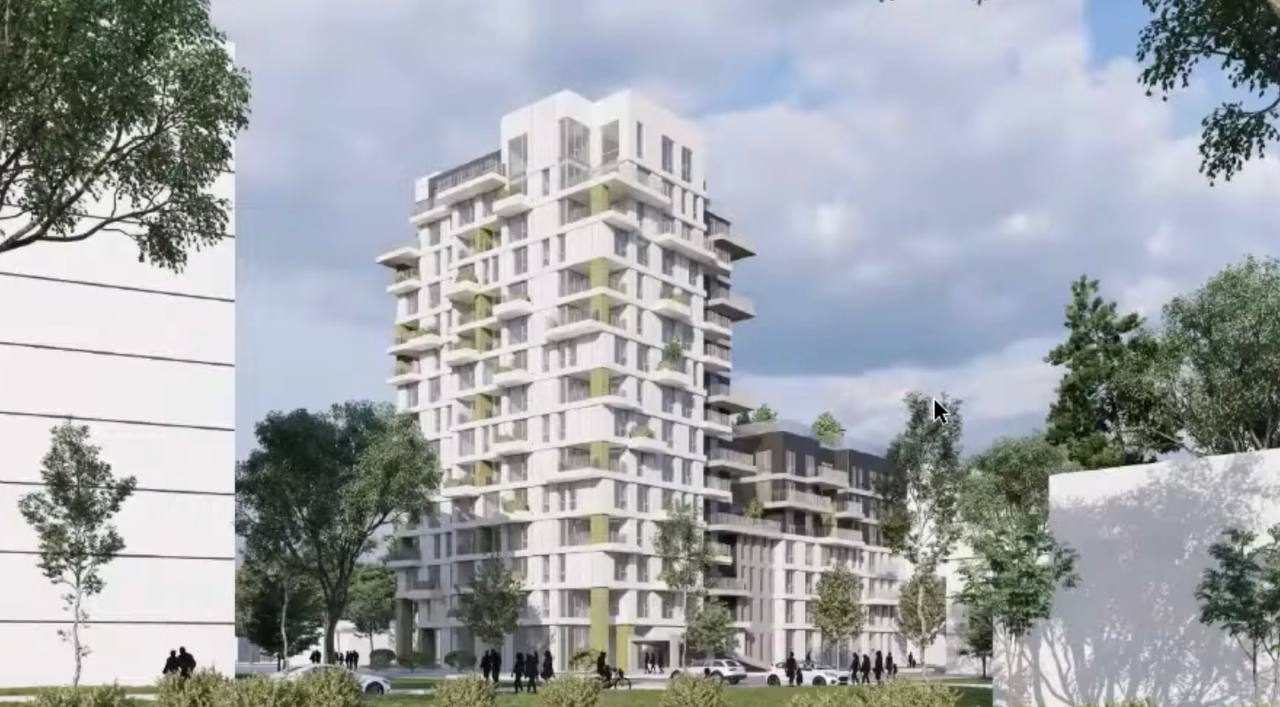 Із озелененим дахом і фасадом. Дивіться, яку сучасну багатоповерхівку зведуть у Львові (фото)