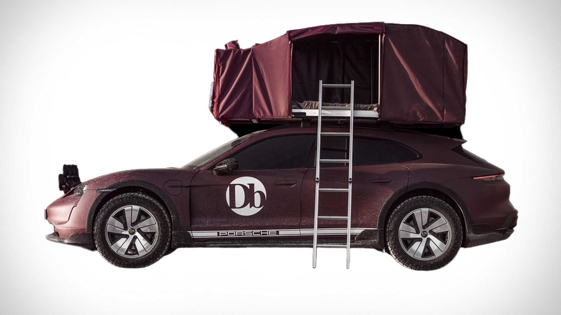 250 тисяч доларів за електромобіль і намет: Porsche Taycan перетворили на кемпер