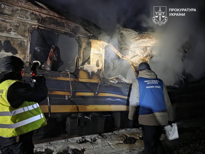 Tragedy in Kharkiv region: Death toll rises after drone attack on train