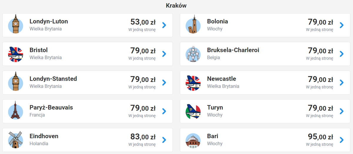 Билеты от 19 евро. Куда можно бюджетно полететь из Польши зимой