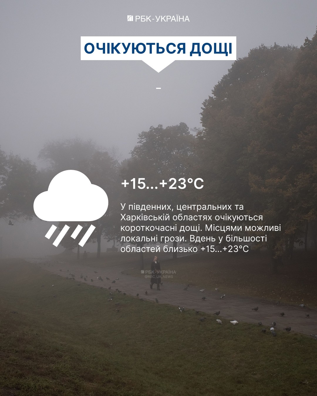 Дощі та грози не відступають: якою буде погода 14 вересня