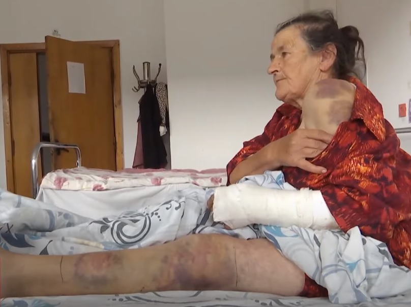 Бил пока не сломал палку: под Львовом женщина обвиняет старосту села в избиении из-за коровы