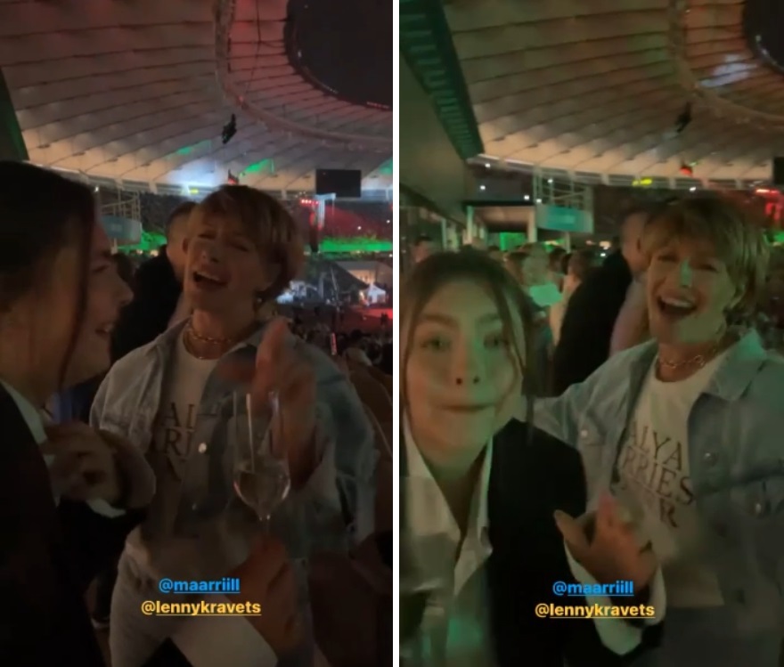 18-річна дочка Кравець з келихом в руках разом з мамою відірвалася під хіт Ротару