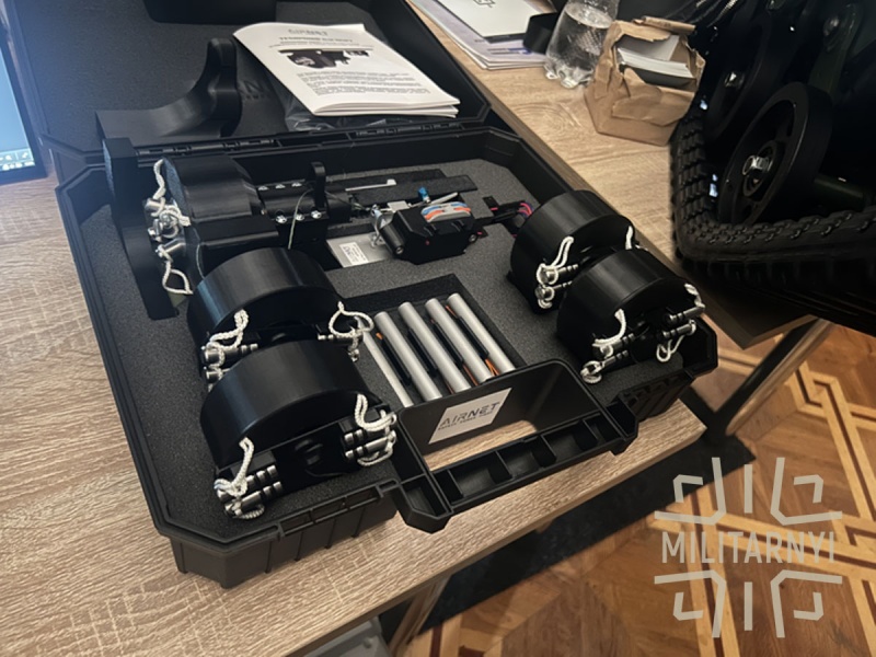 Ukraine develops net-launcher with radar to hunt down enemy drones