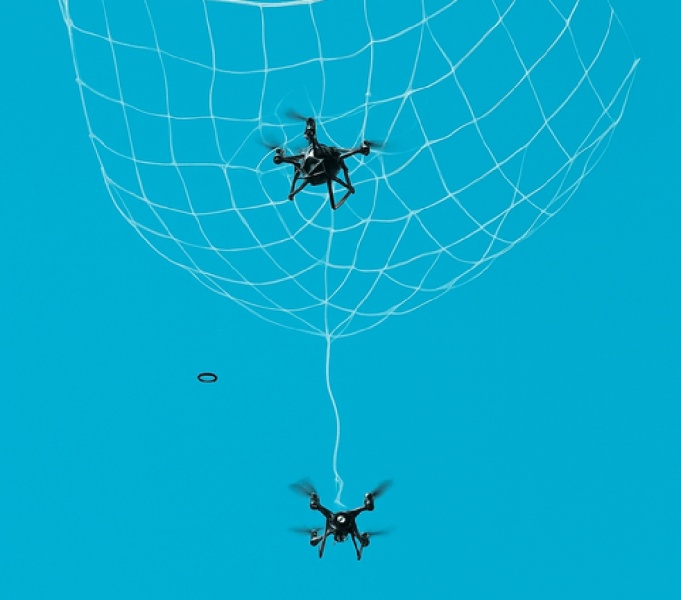 Ukraine develops net-launcher with radar to hunt down enemy drones