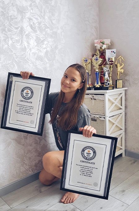 Її талант підкорив увесь світ! 12-річна українка - у Книзі рекордів Гіннеса (відео)