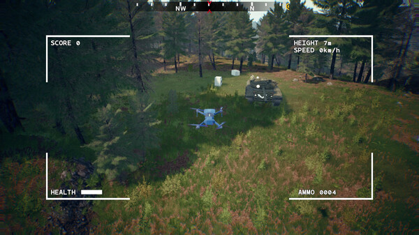 Создана игра-симулятор ударного дрона ВСУ, уничтожающего российских оккупантов