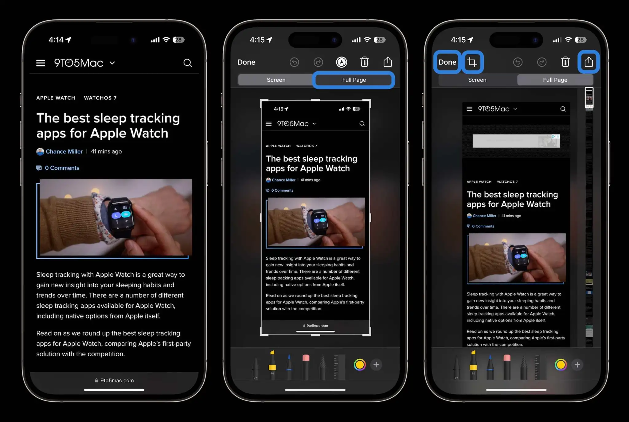 Как сделать длинный скриншот на iPhone: пошаговая инструкция