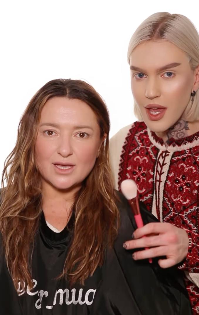 49-річна Могилевська показалася з синім волоссям. Такою її ще ніхто не бачив (відео)