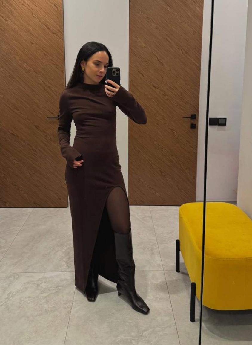 Інна Мірошніченко показала три осінні &quot;луки&quot; на будь-яку погоду: очей не відірвати