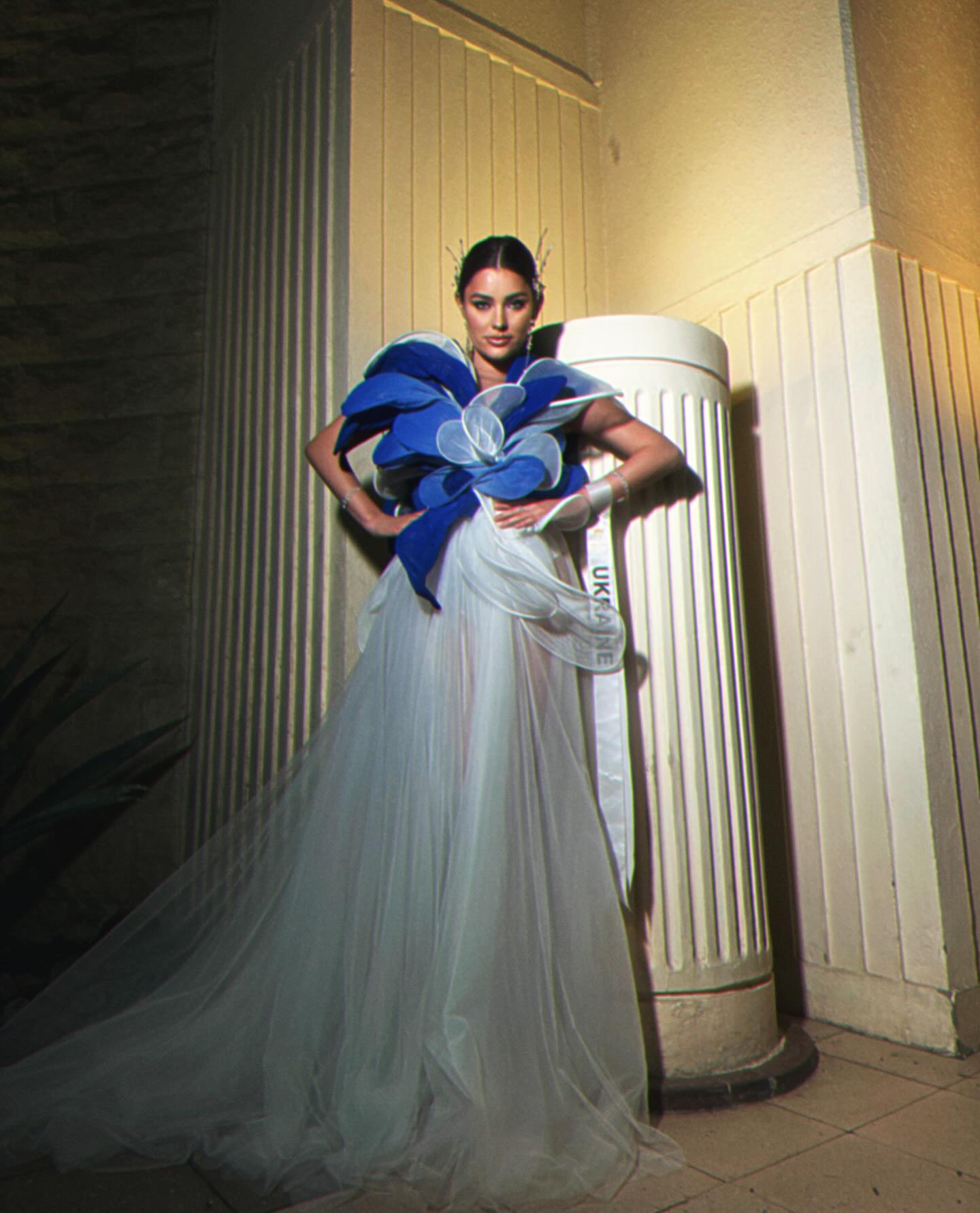 Ангеліна Усанова у казковій сукні вперше виконала авторську пісню