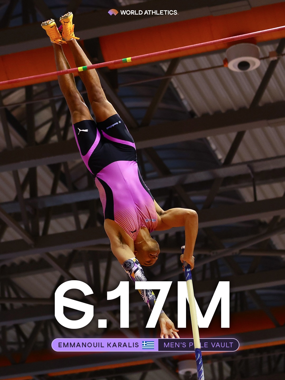 Викинув Бубку з еліти: грецький атлет переписав історію стрибків з жердиною (відео)