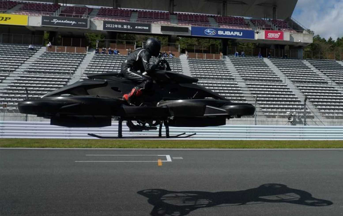 Стартовали продажи первого в мире летающего мотоцикла, его цена почти 700 тысяч долларов