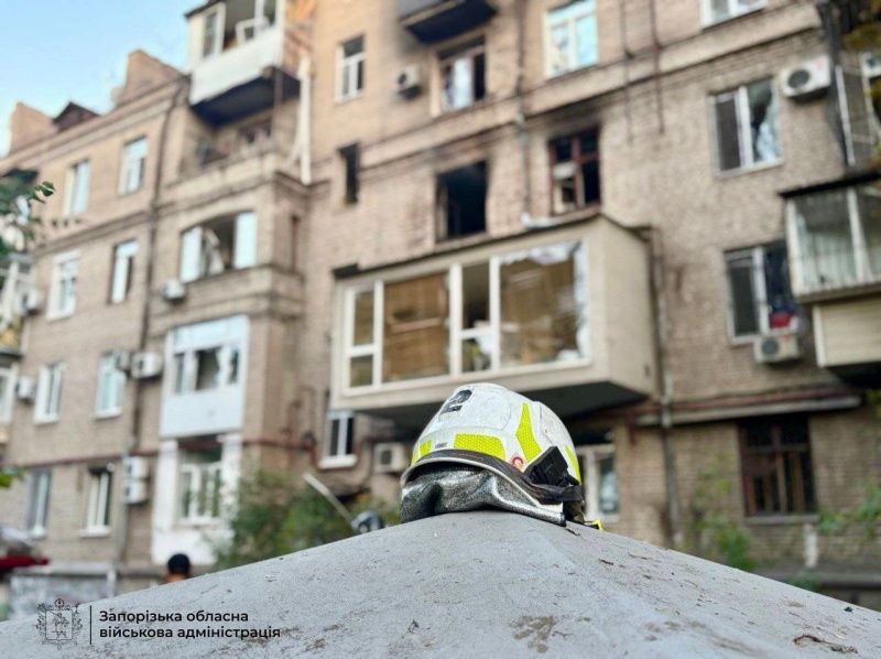 Zaporizhzhia under heavy attack: 7 missiles, drones, rising injuries