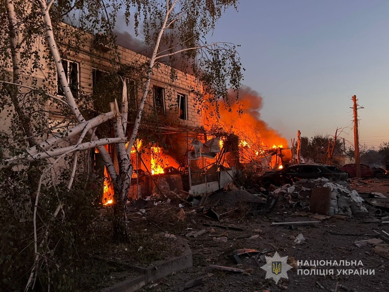 Zaporizhzhia under heavy attack: 7 missiles, drones, rising injuries