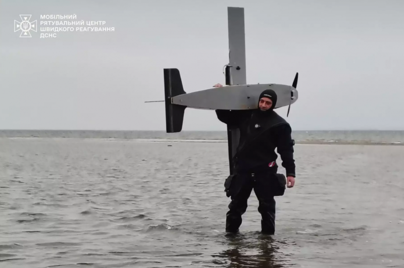 Drone remains retrieved from Kyiv reservoir